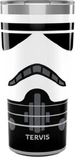 Tervis Traveler Star Wars Helmet Detail Triple Walled Insulated Tumbler Travel Cup Keeps Drinks Cold & Hot, 20oz, Stainless Steel - Image 2