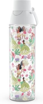 Tervis Venture Lite Disney - Princess Paradise Made in USA Double Walled Insulated Tumbler Travel Cup Keeps Drinks Cold & Hot, 24oz Water Bottle, Classic - Image 2