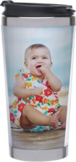 Thermo-Temp Photo Stainless Steel Travel Tumbler - Create Your Own - Image 2