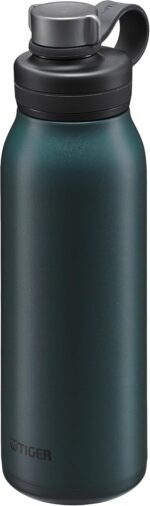 Tiger Vacuum Insulated Carbonated Bottle, 0.3 gal (1.2 L), Stainless Steel, Sports Drink & Beer, Large Capacity, Cold Insulation, Growler, MTA-T120AL Lake Blue (Navy) - Image 2