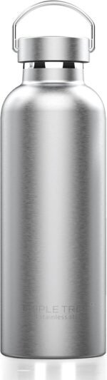 Triple Tree 26OZ Vacuum Insulated Stainless Steel Water Bottle, Double Wall Wide Mouth Lids Keeps beverage Hot or Cold Sweat Proof - Image 2