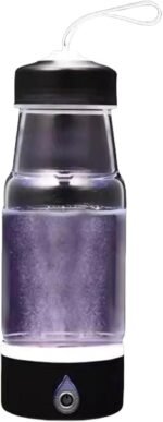 Tuygn Portable Hydrogens Water Bottle,Large 34.22 oz (1100 ml) Hydrogen Water Bottle with SPE PEM Technology,Rechargeable Ionizer Alkaline Maker Rich Hydrogens Water Glass for Home Or Gym Use - Image 2