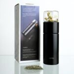 Ukiyo Steel Premium Stainless Steel and Glass Tea & Fruit Infuser Bottle - Travel Tumbler with Stainless Steel Filter - Image 2