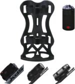 Universal Bike Cup Holder Set - Water Bottle Holder for Bike, Scooter, Wheelchair, Big Capacity Thermal Bag with Mesh Pocket for Water Bottle (with Thermal Bag) - Image 2