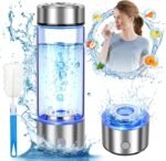 Upgrade Hydrogen Water Bottle, Hydrogen Water Generator with Advanced SPE PEM Technology, 420ml(14OZ) Hydro Water Machine, Portable Water Ionizer for Travel, Office, Fitness & Everyday Hydration - Image 2