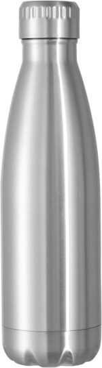 VEGOND 17oz Stainless Steel Water Bottles, Reusable Metal Sports Water Bottle Keeps Drink Hot and Cold, BPA Free Double Wall Vacuum Cola Shape Insulated Water Bottle for Camping Gym, 1 Pack - Image 2