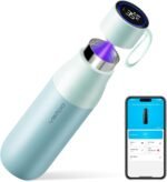 VSITOO 15oz Smart Self Cleaning Water Bottle，Insulated Water Bottle with Stainless Steel, BPA-Free, AI Self-Clean, 30-Day Battery, Magnetic Charging for Travel, Gym or Office, Blue - Image 2