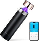 Vsitoo Smart self cleaning Insulated Water Bottle, 15oz Stainless Steel Vacuum Flask, AI Self-Clean, 30-Day Battery Life, BPA-Free, Magnetic Charging, Portable Travel Mug Gifts for Men Women, Black - Image 2