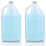 WUWEOT 2 Pack 1 Gallon Jugs, Empty Gallon Bottle, Plastic HDPE Container with Child Resistant Airtight Lids for Home and Commercial Use, Water Storage Containers for Water, Soaps, Detergents, Liquids - Image 2