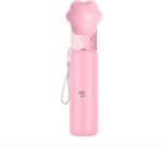 Waggle Bottle Stainless Steel Dog Travel Water Bottle, Vacuum Insulated Portable Dog Water Dispenser, Drink Cup and Snack Container On The Go, Outdoor Walking, Hiking, Travel (Pink, 22oz) - Image 2