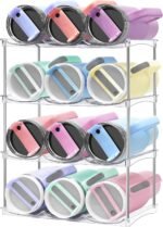 Water Bottle Organizer for Stanley 40 oz Tumbler - Large Capacity Water Bottle Holder for Cabinet, Kitchen Organizers and Storage for Stanley Cup Accessories, Tumbler Organizer Storage Rack, 4 Pack - Image 2
