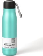 Water Bottle with Portable Lid Metal Thermos Vacuum Insulated Stainless Steel | Reusable Leak Proof Flask | 17oz - Image 2