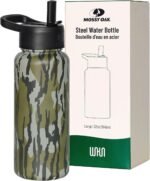 Wildkin Mossy Oak 32oz Kids Water Bottle – Leakproof, Vacuum-Insulated, Durable, Easy-Clean - Bottom Land - Image 2