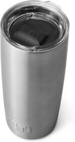 YETI Rambler 10 oz Tumbler, Stainless Steel, Vacuum Insulated with MagSlider Lid, Stainless - Image 2