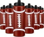Yaomiao Football Water Bottle, Football Party Favors Bulk, 20 oz Reusable Bpa-Free Squeeze Water Bottles, Stuff for Sports Gifts, Team Gifts, Birthday, Tailgate Parties - Image 2