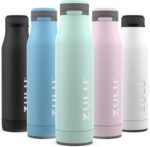 ZULU Ace Vacuum Insulated Stainless Steel Water Bottle with Chug Spout, Leak-Proof Locking Lid and Removable Base for School, Backpack, Sports, Gym, Travel - Image 2