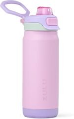 ZULU Powerfill Pro 18oz Kids Stainless Steel Water Bottle with Quick Fill Lid, Triple Wall Vacuum Insulated, Leak Proof Locking Lid, Sip & Chug, Reusable, BPA Free, Dishwasher Safe, Sweet Sorbet - Image 2
