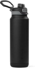 ZULU Powerfill Pro 32oz Stainless Steel Water Bottle with Quick Fill Lid, Triple Walled Vacuum Insulated Metal, Leak Proof Locking Lid, Sip and Chug, Reusable BPA Free, Black - Image 2