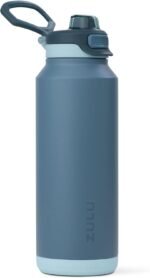 ZULU Powerfill Pro 40oz Stainless Steel Water Bottle with Quick Fill Lid, Triple Walled Vacuum Insulated Metal, Leak Proof Locking Lid, Sip and Chug, Reusable BPA Free, High Tide - Image 2