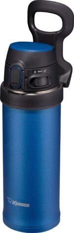 Zojirushi SM-QHE48AK, Flip-and-Go Stainless Mug, 16-Ounce, Cobalt Blue - Image 2