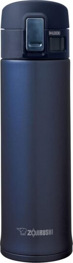 Zojirushi Stainless Steel Mug, 16oz, Smoky Blue - Image 2
