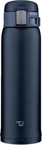 Zojirushi (ZOJIRUSHI) Water bottle direct drinking [One-touch open] Stainless steel mug 480ml Navy SM-SF48-AD - Image 2