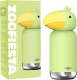 Zoofiesta Insulated Stainless Steel Tumbler with Detachable Soft Animal Head,Leakproof BPA-Free,15.2oz Kids Water Bottle with Straw for School and Travel(Toucan) - Image 2
