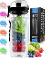 Zulay Fruit Infuser Water Bottle - 34oz - Leakproof With Full-Length Infusion Rod - Men Women's Ideal Fitness Gift Or For Gym, Camping - Image 2