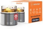 asobu Whiskey Sleeve Glass – Insulated Bourbon Tumbler with Premium Rocks Glass, BPA-Free, Double-Wall Stainless Steel, Keeps Drinks Cold Longer, 10.5oz - Image 2