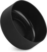 koodee Protective Silicone Boot for Hydro Flask 12 oz, Sports Water Bottle Accessories, Anti-Slip Bottom Sleeve Cover for Stanley Quencher Tumbler, BPA Free (Black) - Image 2