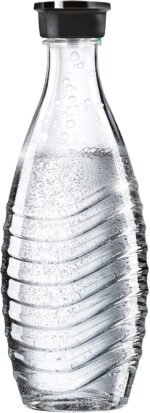 sodastream - Carbonating Carafe for Aqua Fizz machines | Eco-Friendly Reusable Glass Bottle | Keeps Sparkling Water Fresh | Dishwasher Safe | 24 Fl Oz | NOT compatible with other machines - Image 2