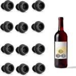 12 Pieces Wine Stoppers Vacuum, Silicone Wine Saver & Preserver, Reusable Bottle Sealer, Keep Fresh - Image 2