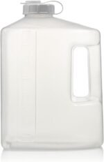 128 fl. oz (1 Gallon) Water Jug, Refrigerator Shaker, Pitcher, Engraved Measurements, Mixer Bottle, Leak Resistance, Dishwasher Safe, BPA Free, with Easy-Pour Spout - Image 2