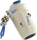 15 oz reusable coffee cup, double-walled vacuum-insulated stainless steel tumbler, portable travel water bottle. - Image 2