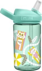 CamelBak Eddy+ 14 oz Kids Water Bottle with Tritan Renew – Straw Top, Leak-Proof When Closed, Pool Cats - Image 4