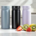 Mini Stainless Steel, Slim Insulated Water Bottle, 7oz, Small Water Cup, Cuffee bottle, Tumbler, Travel Bottle, Coffee Cup, Pocket Bottle, keep hot and cold, Leak Proof, BPA Free (Purple) - Image 4