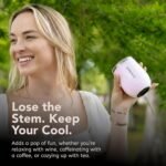 Corkcicle Stemless Wine Tumbler - Keeps Drinks Cold for 6 Hours - Triple-Insulated Stainless Steel - Non-Slip Base - Summer Drinkware Gift - Keeps Drinks Ice Cold - 12 oz - Unicorn Magic - Image 4