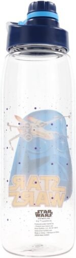 Silver Buffalo Star Wars Darth Vader Water Bottle With Screw-On Lid, 28 Ounces - Image 3