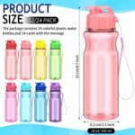Water Bottles Bulk End of the Year Gifts for Students 18 oz Portable Sports Water Bottle Summer Graduation Student Gifts from Teacher for Kids School Classroom Prizes Goodie Bag (12) - Image 3