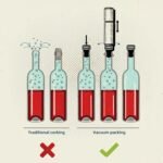Wine Saver Vacuum Pump with 4 Stoppers, Wine Stopper & Preserver, Reusable Bottle Sealer Keeps Fresh (5) - Image 4