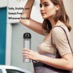 Titanium Water Bottle Wide Mouthed Cup - Double wall Vacuum Insulation, Lightweight and Durable, Perfect for Coffee, Tea, Water, Indoor & Outdoor, Silver - 15.6 oz - Image 4