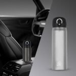 Titanium Water Bottle Wide Mouthed Cup - Double wall Vacuum Insulation, Lightweight and Durable, Perfect for Coffee, Tea, Water, Indoor & Outdoor, Silver - 15.6 oz - Image 5