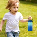 Kids Water Bottle with Straw Lid-12 oz Insulated Stainless Steel Thermal Cup, Leakproof Wide Mouth Sports Bottle Keeps Cold 12H & Hot 6H for Gym Office Outdoor - Image 7