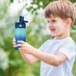 Kids Water Bottle with Straw Lid-12 oz Insulated Stainless Steel Thermal Cup, Leakproof Wide Mouth Sports Bottle Keeps Cold 12H & Hot 6H for Gym Office Outdoor - Image 8