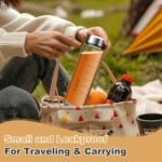 SIEROZUR Glass Juice Bottles With Lids 20oz- 6 Pack Wide Mouth Glass Bottles for Juicing Smoothies, Infused Water, Beverage Storage - BPA Free, Leakproof, Reusable, Borosilicate - Image 7