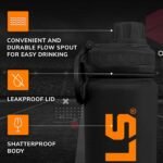 Campus Colors NCAA Stainless Steel Water Bottle - Twist on cap - 24 oz - Carry Clip - Keeps Your Drinks Hot or Cold for Hours (Tennessee Volunteers - Black) - Image 5