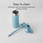 Ocean Bottle Go 17 oz | Stainless Steel Water Bottle | Reusable & Sustainable | Keeps Drinks Cold & Hot | Eco Friendly Gift (Sky Blue) - Image 5