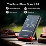 ThermoMaven Smart Bluetooth Wireless Meat Thermometer: Standalone Base, WiFi Unlimited Range, 6 Sensors with NIST Certified Accuracy, 2 Probes for Kitchen, BBQ, Grill, Oven, Smoker, Rotisserie - Image 3
