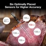 ThermoMaven Smart Bluetooth Wireless Meat Thermometer: Standalone Base, WiFi Unlimited Range, 6 Sensors with NIST Certified Accuracy, 2 Probes for Kitchen, BBQ, Grill, Oven, Smoker, Rotisserie - Image 5