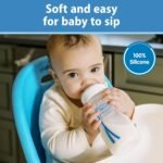 Dr. Brown's Options+ Wide-Neck Baby Bottle Sippy Spout - 2pk - 6m+ - Image 4